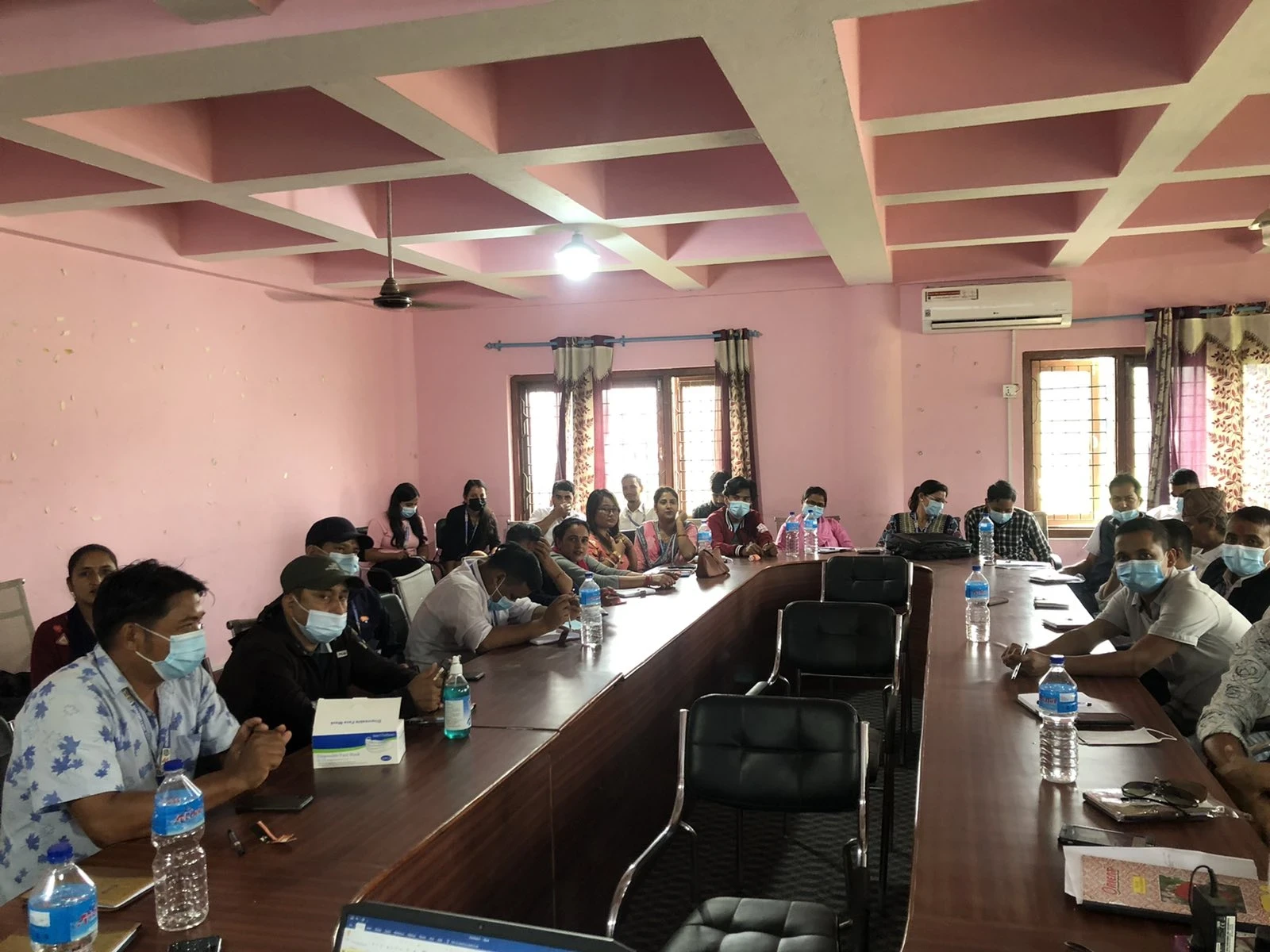 Presentation in Kamalamai Municipality