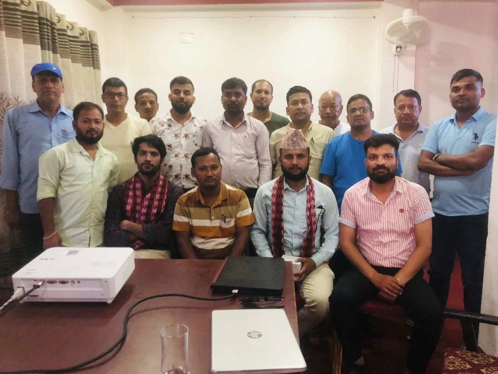 Presentation in Ishworpur Municipality